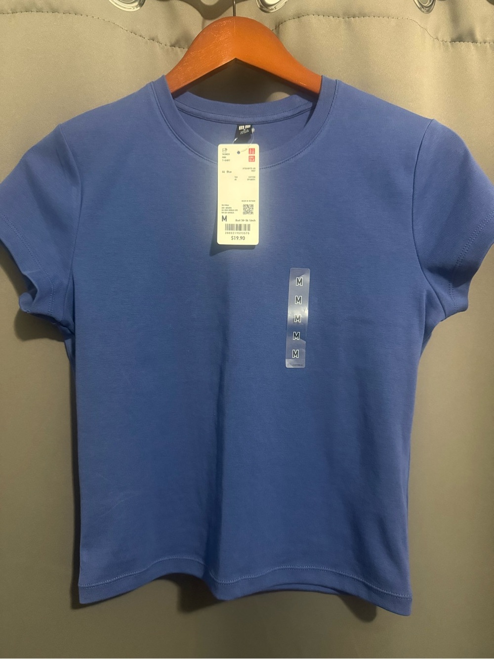 Uniqlo Women’s Mini T- Shirt - 66 Blue